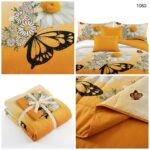 Lenjerie de pat din bumbac finet Super Elegant Pucioasa 1063 - imagine 3