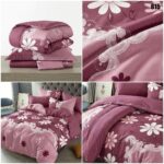 Lenjerie de pat din bumbac finet Super Elegant Pucioasa 615 - imagine 3
