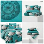 Lenjerie de pat din bumbac finet Super Elegant Pucioasa 1066 - imagine 4