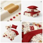 Lenjerie de pat din bumbac finet Super Elegant Pucioasa 2 - imagine 5