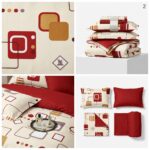 Lenjerie de pat din bumbac finet Super Elegant Pucioasa 2 - imagine 7