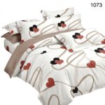Lenjerie de pat din bumbac finet Super Elegant Pucioasa 1073 - imagine 8