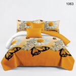 Lenjerie de pat din bumbac finet Super Elegant Pucioasa 1063 - imagine 8