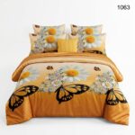 Lenjerie de pat din bumbac finet Super Elegant Pucioasa 1063 - imagine 2