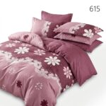Lenjerie de pat din bumbac finet Super Elegant Pucioasa 615 - imagine 2