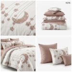 Lenjerie de pat din bumbac finet Super Elegant Pucioasa 1074 - imagine 4