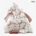 Lenjerie de pat din bumbac finet Super Elegant Pucioasa 1074 - imagine 7