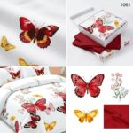 Lenjerie de pat din bumbac finet Super Elegant Pucioasa 1061 - imagine 5