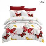 Lenjerie de pat din bumbac finet Super Elegant Pucioasa 1061 - imagine 7