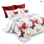 Lenjerie de pat din bumbac finet Super Elegant Pucioasa 1061 - imagine 3