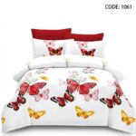 Lenjerie de pat din bumbac finet Super Elegant Pucioasa 1061 - imagine 6