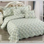 Cuvertura de Pat din bumbac + 4 Fete Perne CV360