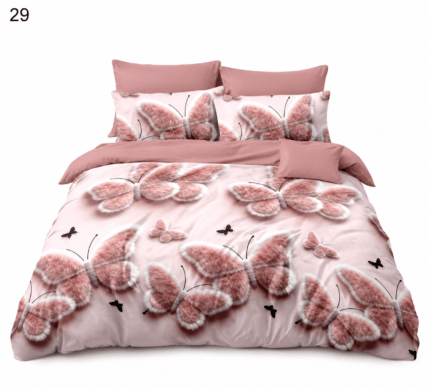 Lenjerie de pat din bumbac finet Super Elegant Pucioasa 29