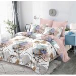 Lenjerie de pat din finet 6 piese cu ELASTIC LEP18