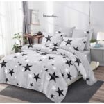 Lenjerie de pat din finet 6 piese cu ELASTIC LEP13