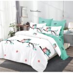 Lenjerie de pat din finet 6 piese cu ELASTIC LEP17