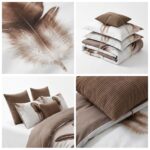 Lenjerie de pat din bumbac finet Super Elegant Pucioasa 1079