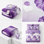 Lenjerie de pat din bumbac finet Super Elegant Pucioasa 1077 - imagine 4