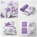 Lenjerie de pat din bumbac finet Super Elegant Pucioasa 1075 - imagine 2