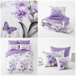 Lenjerie de pat din bumbac finet Super Elegant Pucioasa 1075 - imagine 6