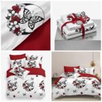 Lenjerie de pat din bumbac finet Super Elegant Pucioasa 1070 - imagine 6