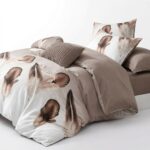 Lenjerie de pat din bumbac finet Super Elegant Pucioasa 1079 - imagine 3