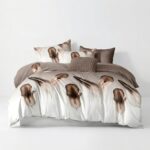 Lenjerie de pat din bumbac finet Super Elegant Pucioasa 1079 - imagine 5