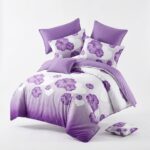 Lenjerie de pat din bumbac finet Super Elegant Pucioasa 1077 - imagine 3