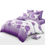 Lenjerie de pat din bumbac finet Super Elegant Pucioasa 1077