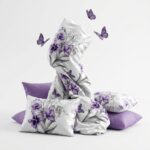 Lenjerie de pat din bumbac finet Super Elegant Pucioasa 1075 - imagine 8