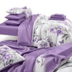 Lenjerie de pat din bumbac finet Super Elegant Pucioasa 1075 - imagine 7