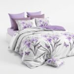 lenjerie de pat bumbac finet 6 piese model super elegant 1075 Concept Home