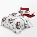 Lenjerie de pat din bumbac finet Super Elegant Pucioasa 1070 - imagine 7