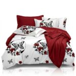 lenjerie de pat bumbac finet 6 piese model super elegant 1070 Concept Home