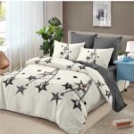 Lenjerie de pat din finet 6 piese cu ELASTIC LEP14