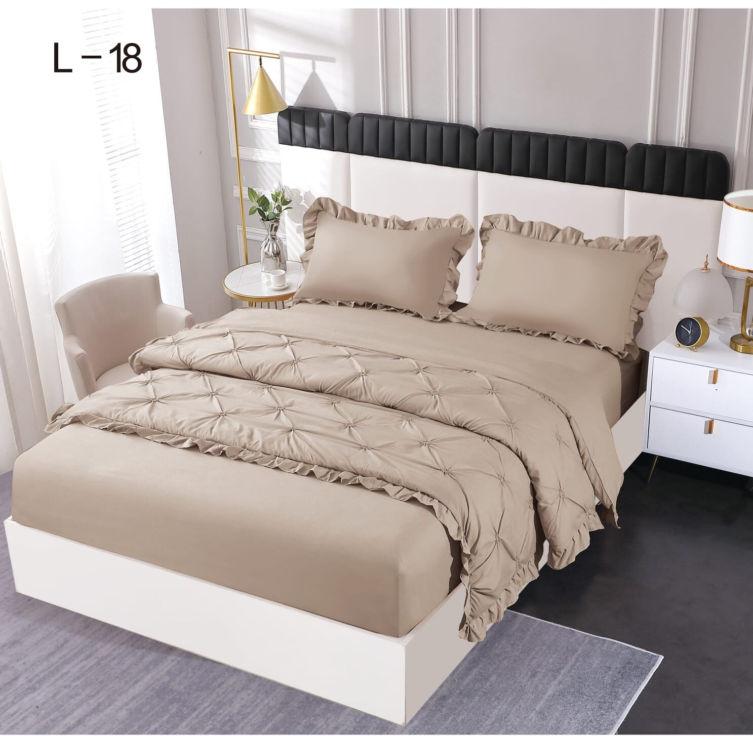 fd4ab6d5-3ace-4e3a-9312-401426dbb774 Lenjerie Uni din finet cu pliuri si volanase PVP41 - imagine 1