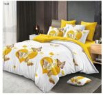 Lenjerie de pat din bumbac finet Super Elegant Pucioasa 1028