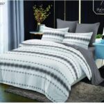 Lenjerie de pat din bumbac finet Super Elegant Pucioasa 1057