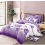 Lenjerie de pat din bumbac finet Super Elegant Pucioasa 1077