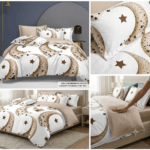 Lenjerie de pat din bumbac finet Super Elegant Pucioasa 1080