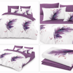 Lenjerie de pat din bumbac finet Super Elegant Pucioasa 27