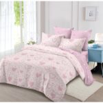 Lenjerie de pat din finet 6 piese cu ELASTIC LEP31