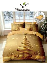 Lenjerie de craciun 5D DIGITAL PRINT cu elastic 6 piese 5DC13 - imagine 2