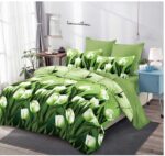 Lenjerie de pat din finet 6 piese cu ELASTIC LEP47