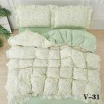 Lenjerie de pat CREPONATA cu elastic V31
