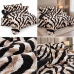 Cuvertura de Pat din bumbac + 4 Fete Perne CV365
