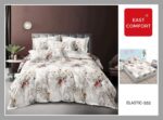 Lenjerie de pat din finet 6 piese cu ELASTIC LEP68
