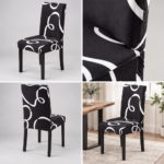 Huse elastice pentru scaune 6 Bucati HS23