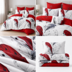 Lenjerie de pat 1 persoana din finet Super Elegent Pucioasa 1LP39