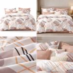 Lenjerie de pat  din bumbac finet 6 piese EST480
